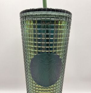 Starbucks Green Iridescent Tumbler Venit 24oz